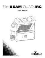 Chauvet SlimBEAM QUAD IRC User Manual preview