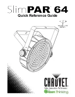 Chauvet SlimPAR 64 Quick Reference Manual предпросмотр