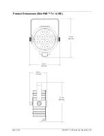 Предварительный просмотр 8 страницы Chauvet SlimPAR Tri IRC 12 IRC User Manual