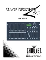 Chauvet Stage Designer User Manual preview