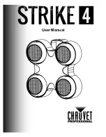 Chauvet Strike 4 User Manual preview