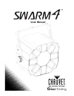 Chauvet Swarm 4 User Manual предпросмотр