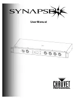 Preview for 1 page of Chauvet Synapse 4 User Manual