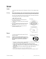 Предварительный просмотр 5 страницы Chauvet TFX-BL400 Black Shadow User Manual