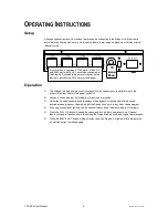 Предварительный просмотр 6 страницы Chauvet TFX-DC4 User Manual