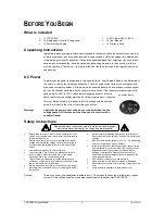 Preview for 3 page of Chauvet TFX-FS360 User Manual