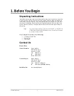 Preview for 3 page of Chauvet Thruster User Manual