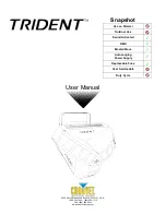 Предварительный просмотр 1 страницы Chauvet TRIDENT User Manual