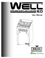 Chauvet WELL User Manual предпросмотр