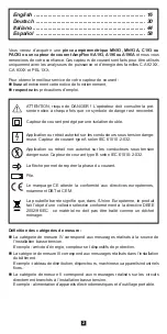 Предварительный просмотр 2 страницы Chauvin Arnoux A196 User Manual