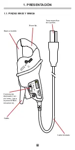 Предварительный просмотр 60 страницы Chauvin Arnoux A196 User Manual