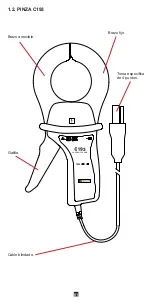 Предварительный просмотр 61 страницы Chauvin Arnoux A196 User Manual