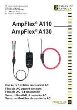 Предварительный просмотр 1 страницы Chauvin Arnoux AmpFlex A110 User Manual