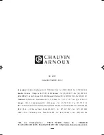 Предварительный просмотр 56 страницы Chauvin Arnoux C.A 6115N User Manual