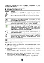 Preview for 2 page of Chauvin Arnoux C.A 6416 User Manual