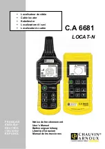 Chauvin Arnoux C.A 6681 LOCAT-N User Manual preview