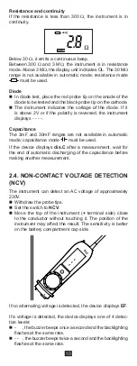 Предварительный просмотр 10 страницы Chauvin Arnoux C.A 755 User Manual