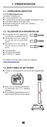 Предварительный просмотр 19 страницы Chauvin Arnoux C.A 755 User Manual