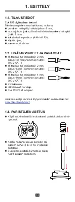 Предварительный просмотр 33 страницы Chauvin Arnoux C.A 755 User Manual