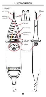 Предварительный просмотр 24 страницы Chauvin Arnoux C.A 771 User Manual