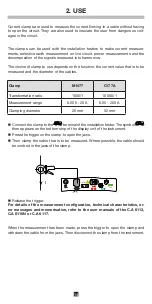 Предварительный просмотр 14 страницы Chauvin Arnoux C177A User Manual