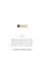 Preview for 57 page of Chauvin Arnoux CA834 User Manual