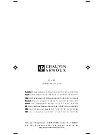 Preview for 100 page of Chauvin Arnoux F 03 User Manual