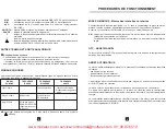 Preview for 6 page of Chauvin Arnoux F 21 User Manual