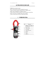 Preview for 4 page of Chauvin Arnoux F403 Start Manual