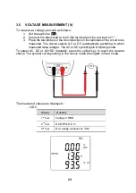 Preview for 24 page of Chauvin Arnoux F407 User Manual