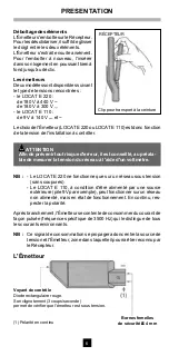 Preview for 6 page of Chauvin Arnoux LOCAT 110 User Manual