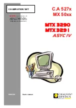 Chauvin Arnoux MTX 3290 User Manual предпросмотр