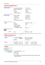 Предварительный просмотр 77 страницы Chauvin Arnoux Multimetrix XDO 2040 User Manual