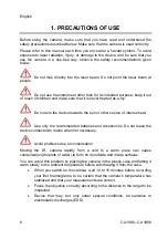 Preview for 6 page of Chauvin Arnoux P01651260 User Manual