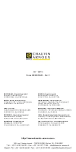 Preview for 43 page of Chauvin Arnoux PHYSICS line C.A 832 User Manual