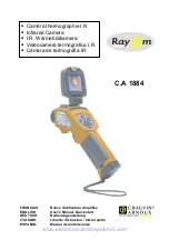 Chauvin Arnoux Raycam C.A 1884 User Manual preview