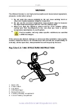 Preview for 9 page of Chauvin Arnoux Raycam C.A 1884 User Manual