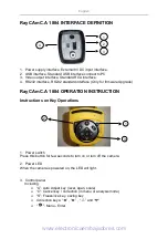 Preview for 10 page of Chauvin Arnoux Raycam C.A 1884 User Manual