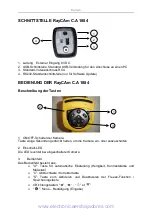 Preview for 17 page of Chauvin Arnoux Raycam C.A 1884 User Manual