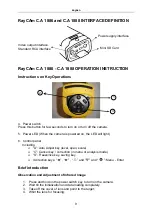 Preview for 10 page of Chauvin Arnoux RayCAm C.A 1886 User Manual & Quick Start