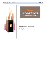 chazelles A5CN Installation And Instruction Manual preview