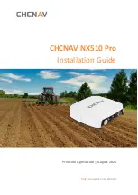 Preview for 1 page of CHCNAV NX510 Pro Installation Manual