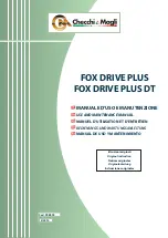 Checchi & Magli FOX DRIVE PLUS Use And Maintenance Manual preview