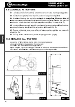 Preview for 9 page of Checchi & Magli FOXDRIVE-R14 DT Owner'S Manual