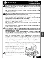 Preview for 40 page of Checchi & Magli FOXDRIVE-R14 DT Owner'S Manual