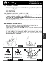 Preview for 44 page of Checchi & Magli FOXDRIVE-R14 DT Owner'S Manual