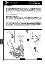 Preview for 63 page of Checchi & Magli FOXDRIVE-R14 DT Owner'S Manual