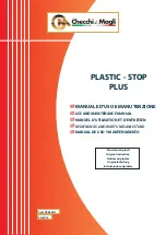 Checchi & Magli PLASTIC-STOP PLUS Use And Maintenance Manual preview