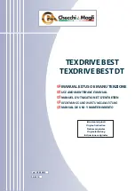 Preview for 1 page of Checchi & Magli TEXDRIVE BEST Use And Maintenance Manual