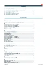 Preview for 3 page of Checchi & Magli TEXDRIVE BEST Use And Maintenance Manual